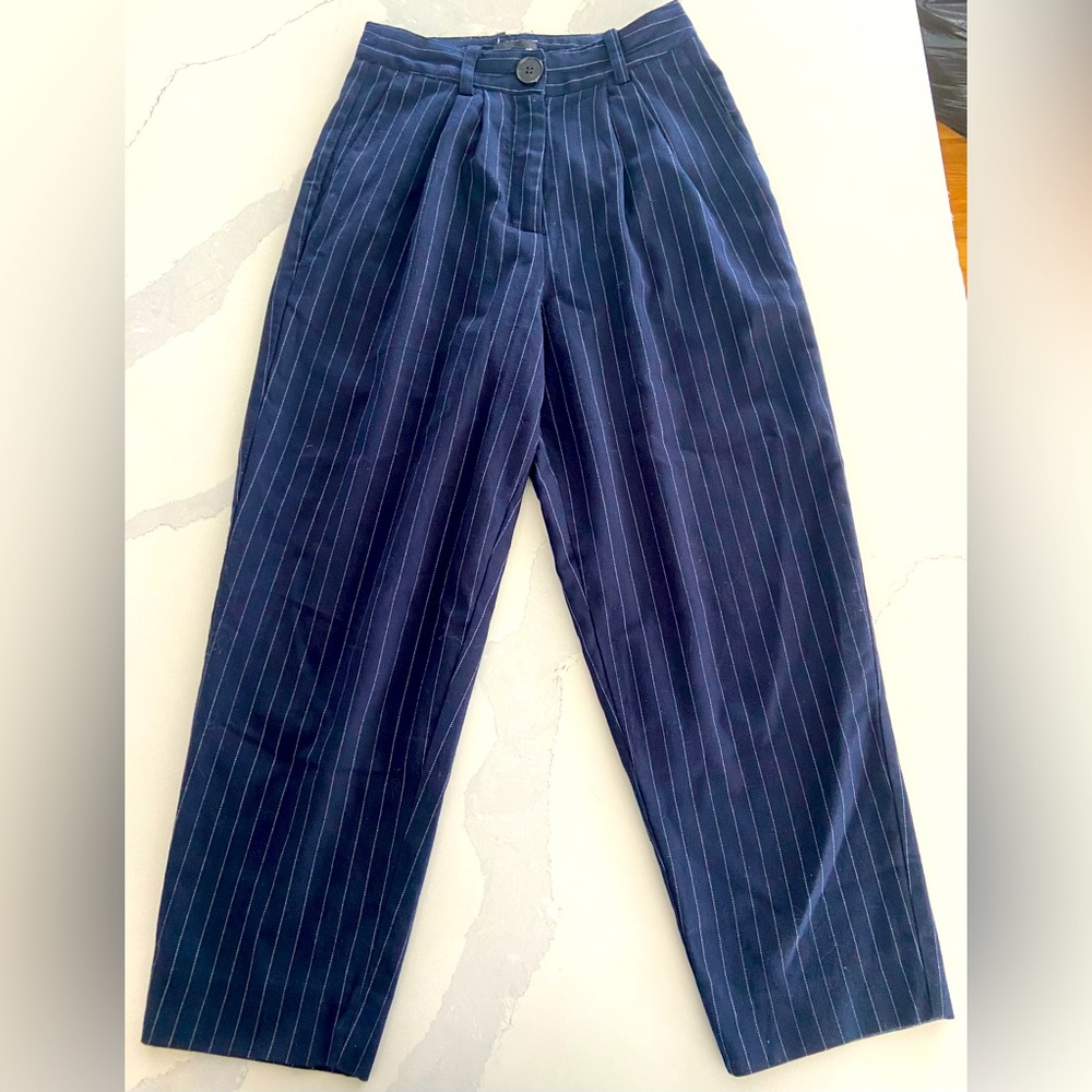 Frank and oak pin strip pants